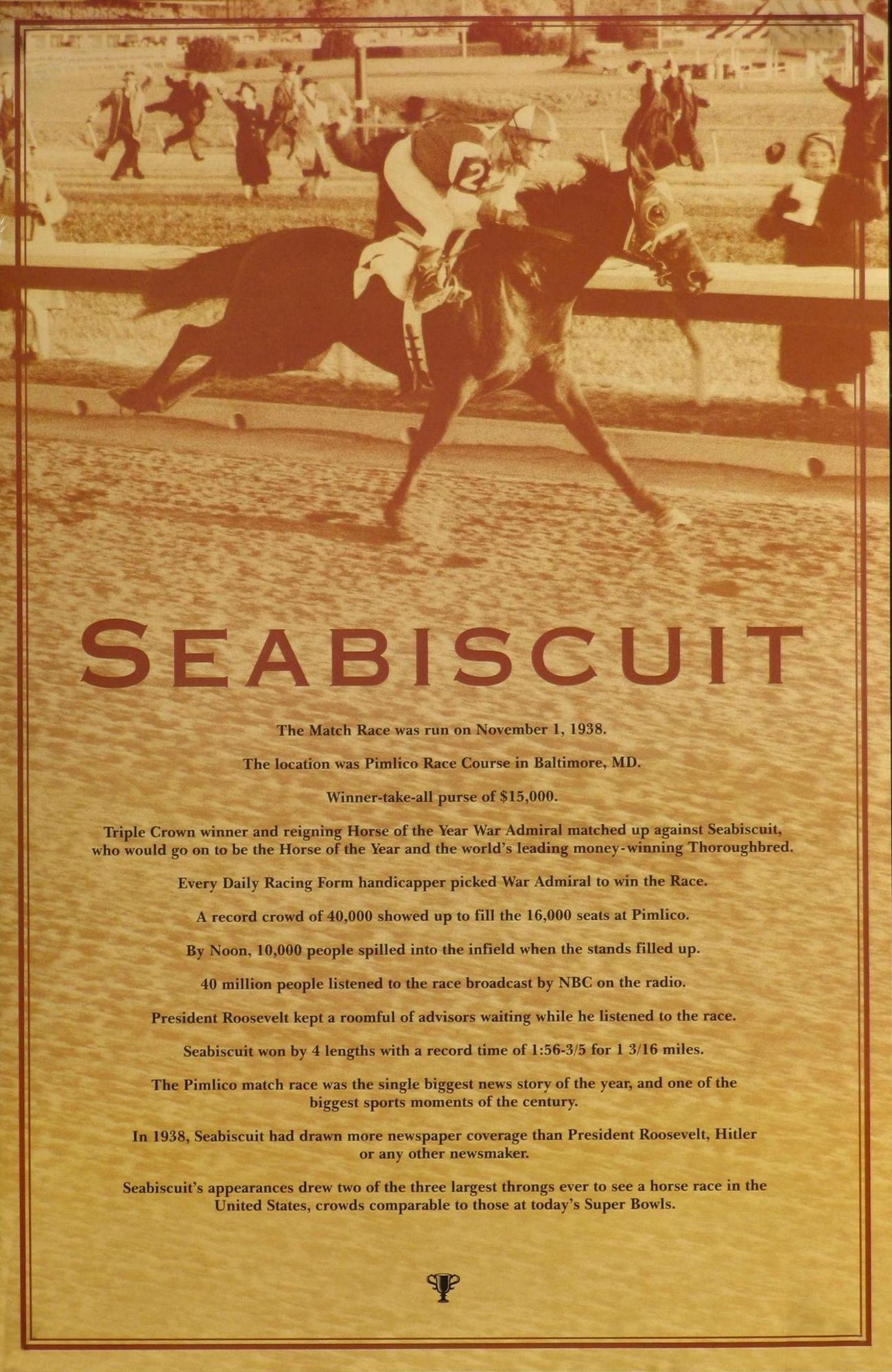 Постер фильма Фаворит | Seabiscuit