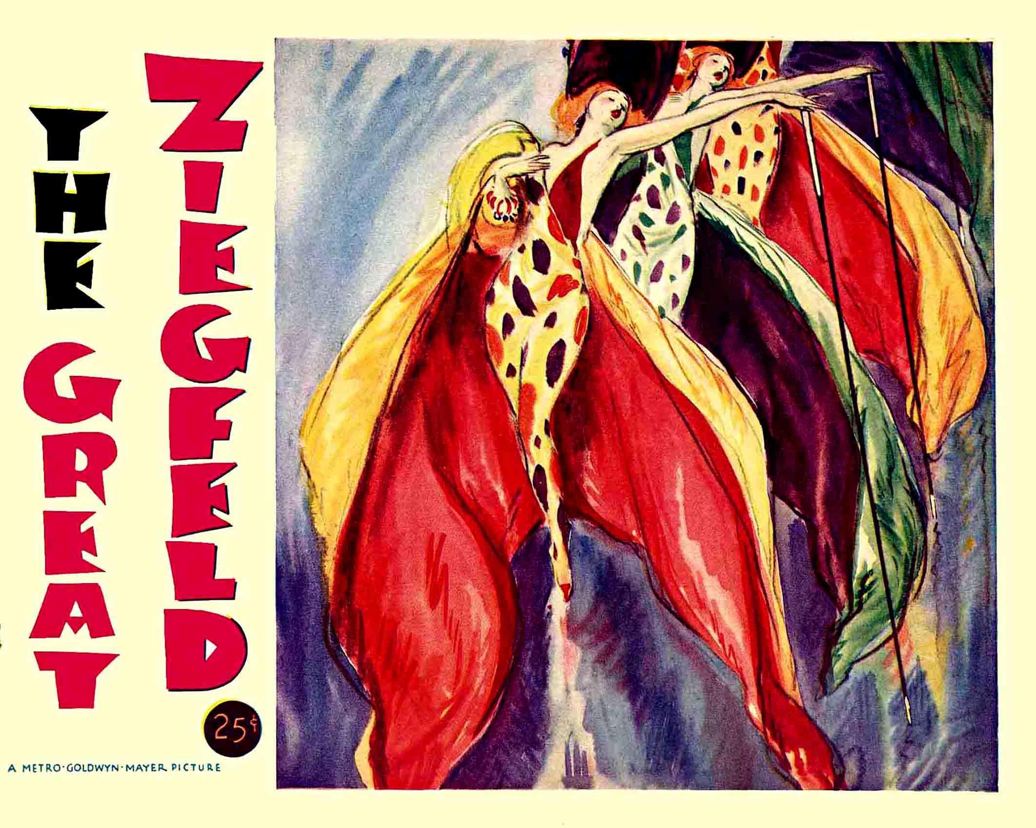 Великий постер. Великий Зигфилд 1936 Постер. Великая Постер.