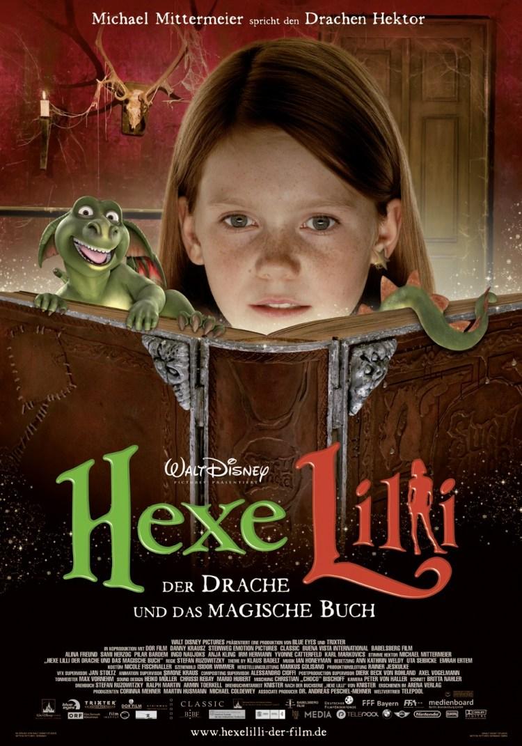 Постер фильма Лилли — ведьма | Hexe Lilli, der Drache und das magische Buch