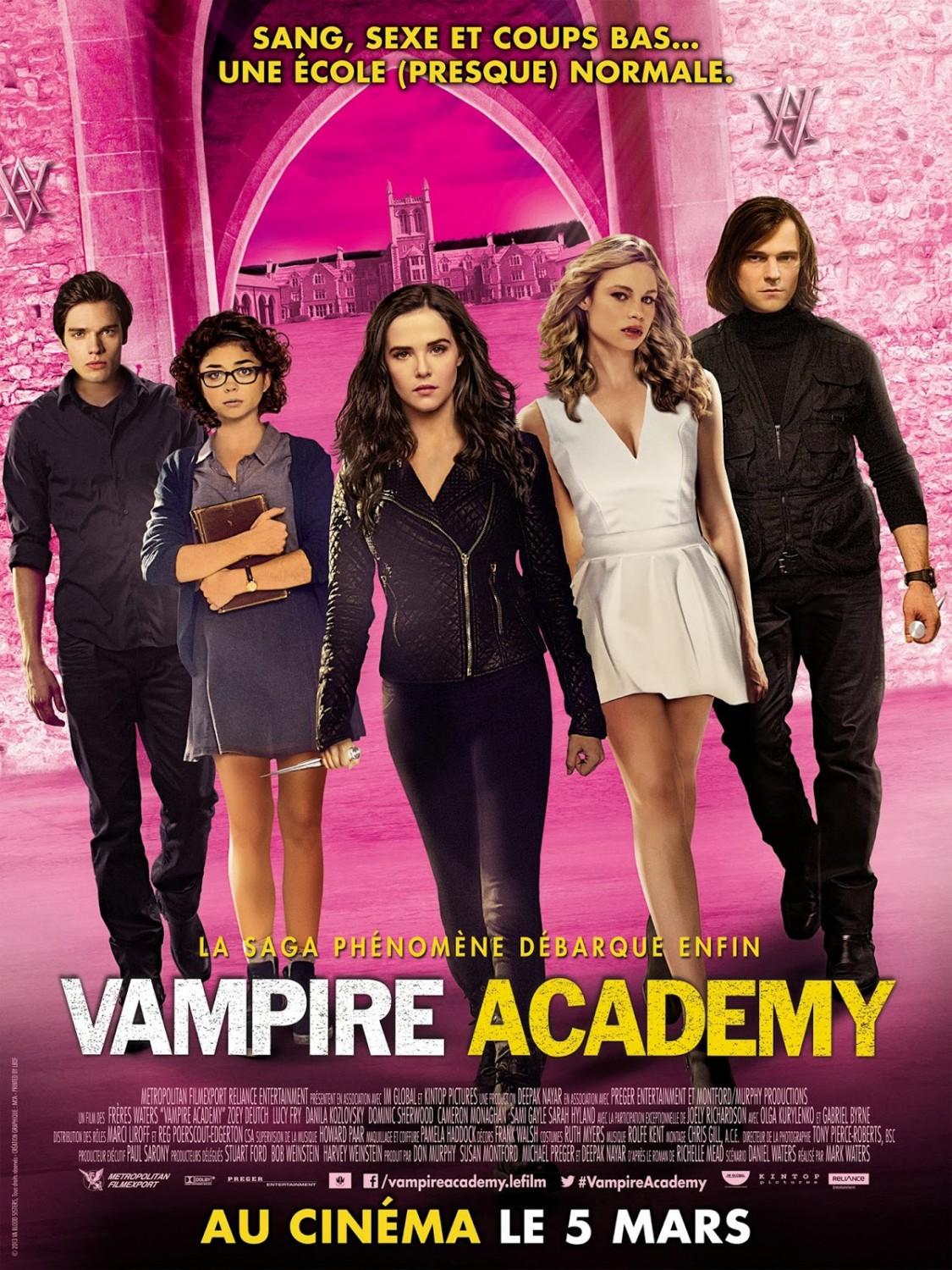 Постер фильма Академия вампиров | Vampire Academy