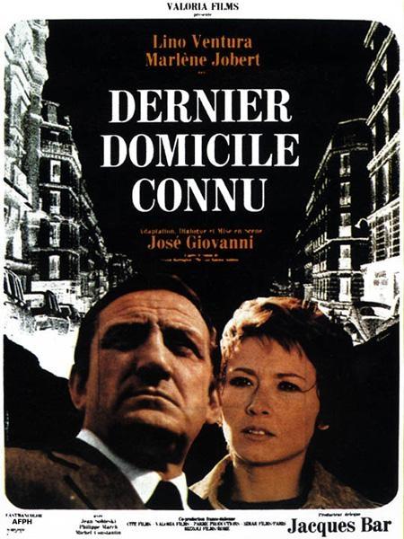 Постер фильма Последнее известное место жительства | Dernier domicile connu