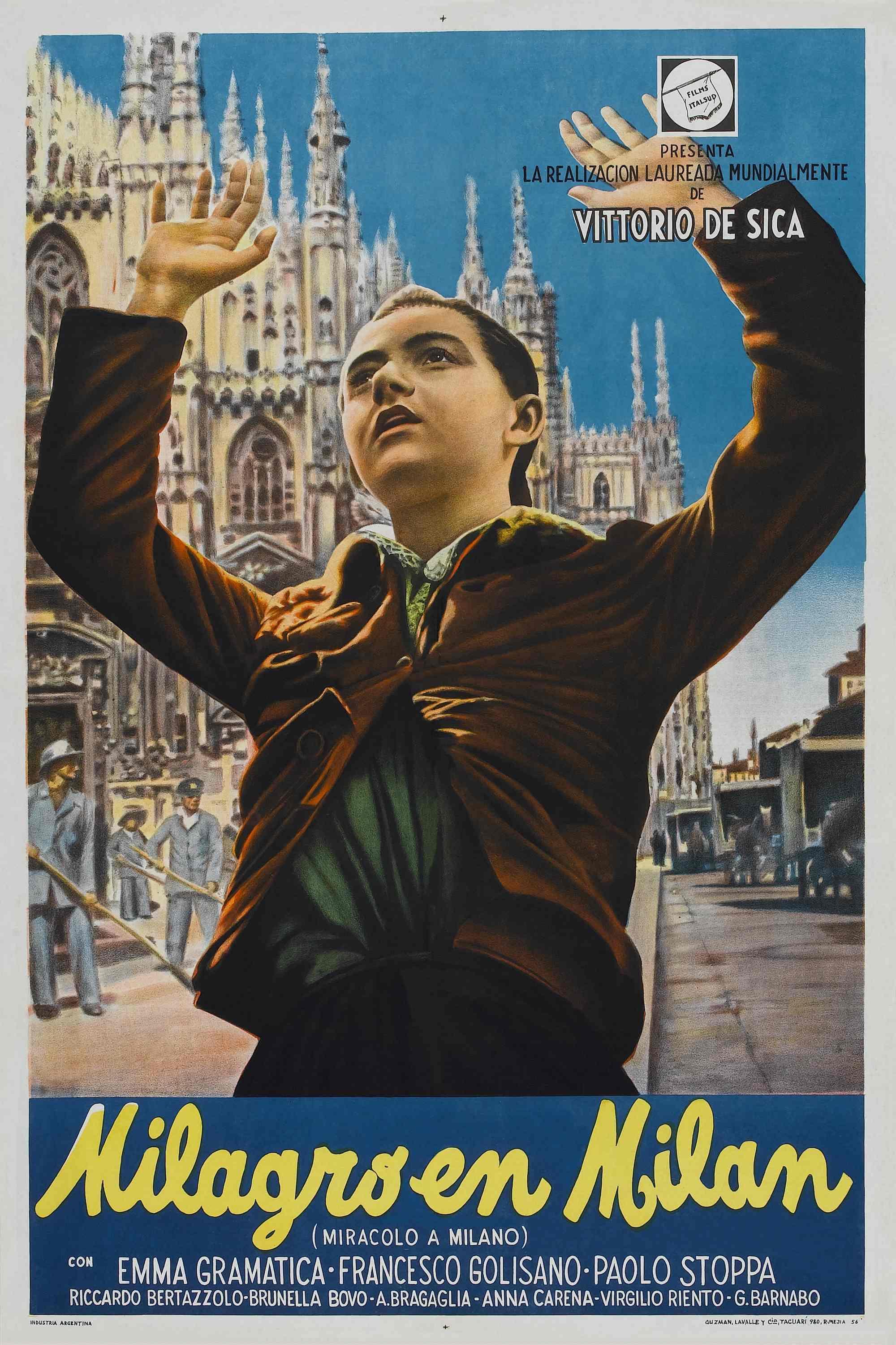 Постер фильма Чудо в Милане | Miracolo a Milano