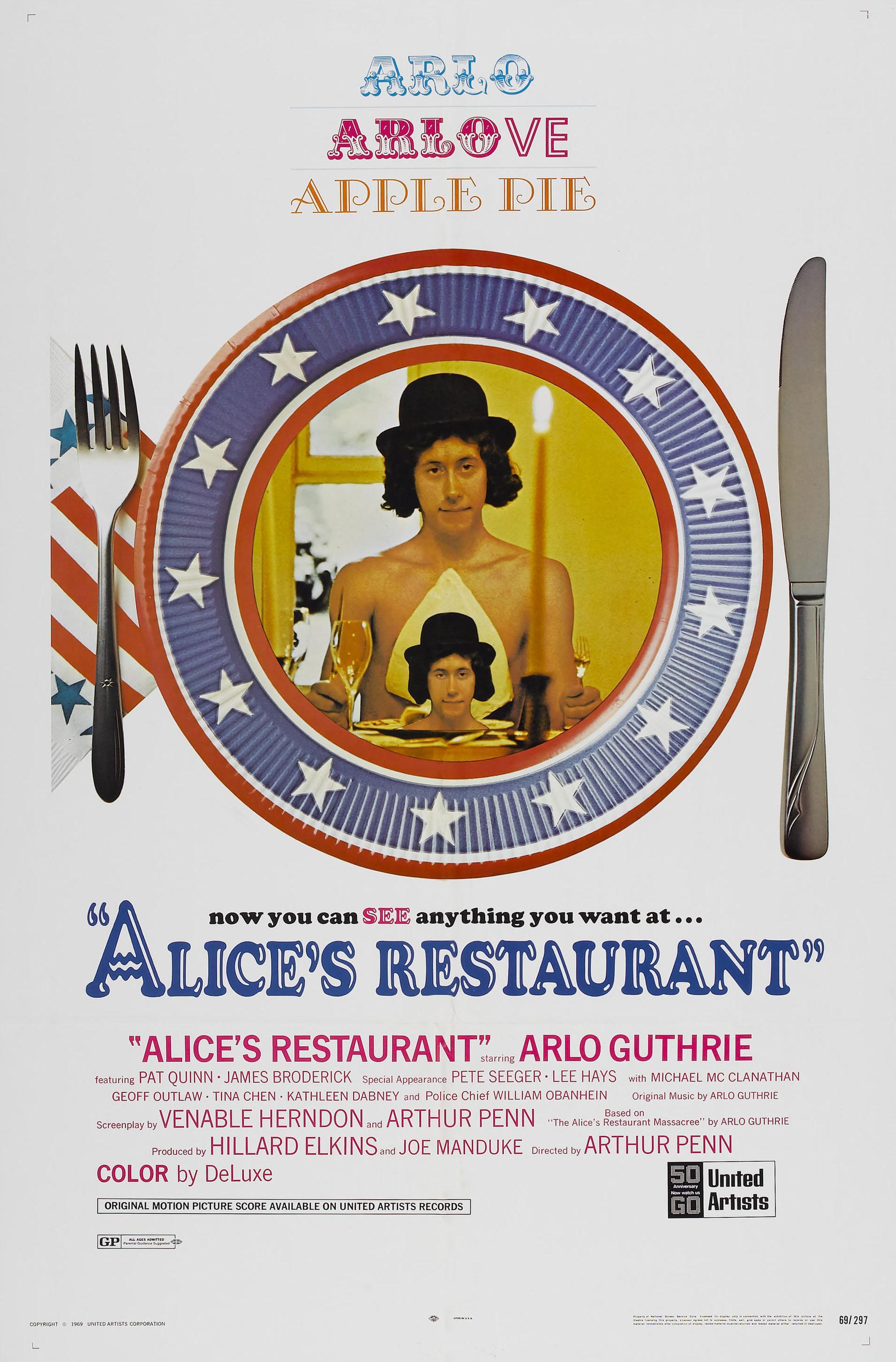 Постер фильма Ресторан Элис | Alice's Restaurant