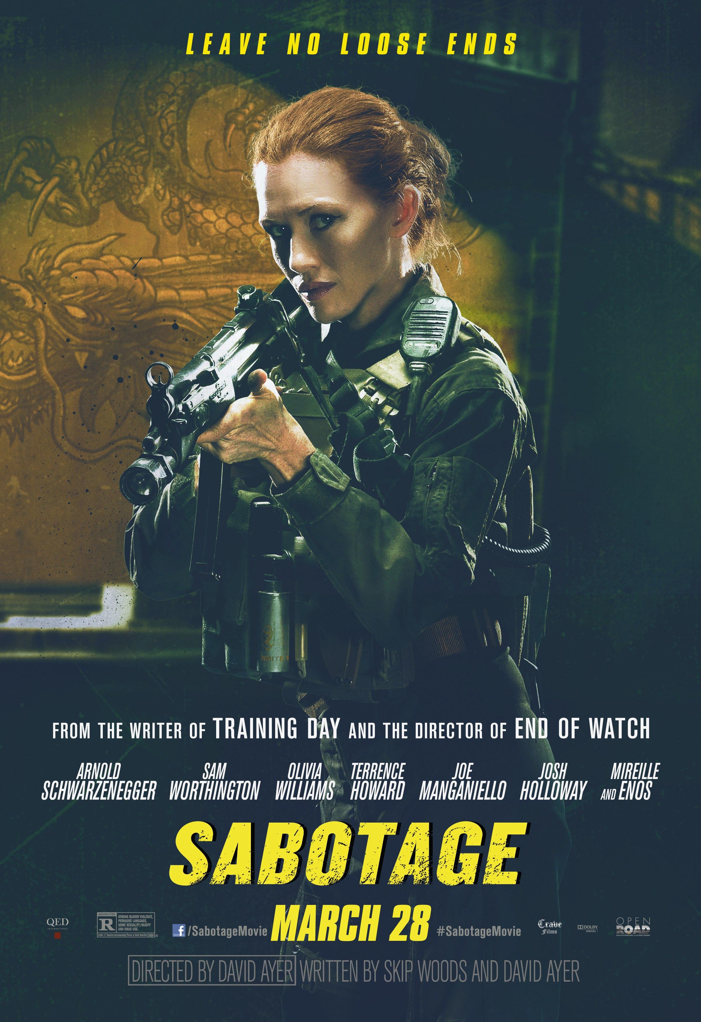Постер фильма Саботаж | Sabotage