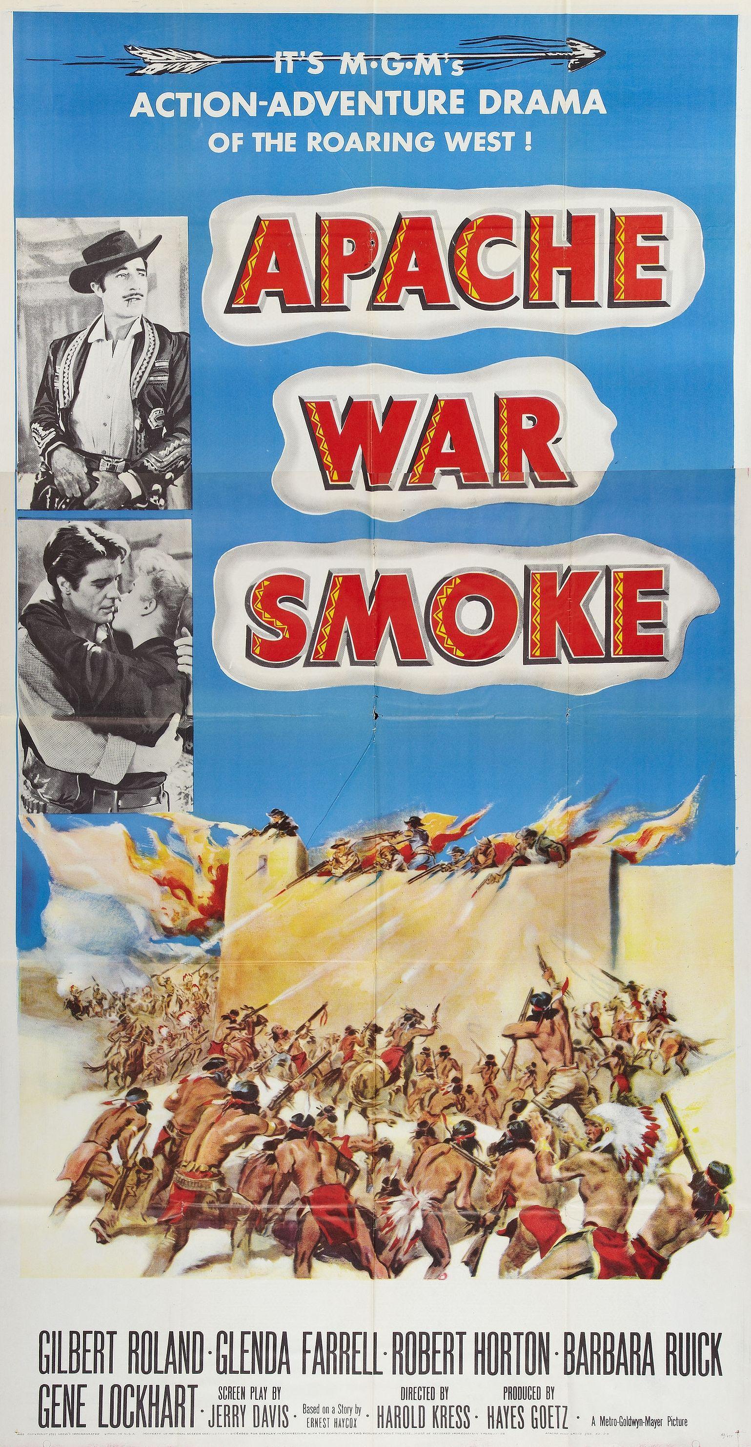 Постер фильма Apache War Smoke