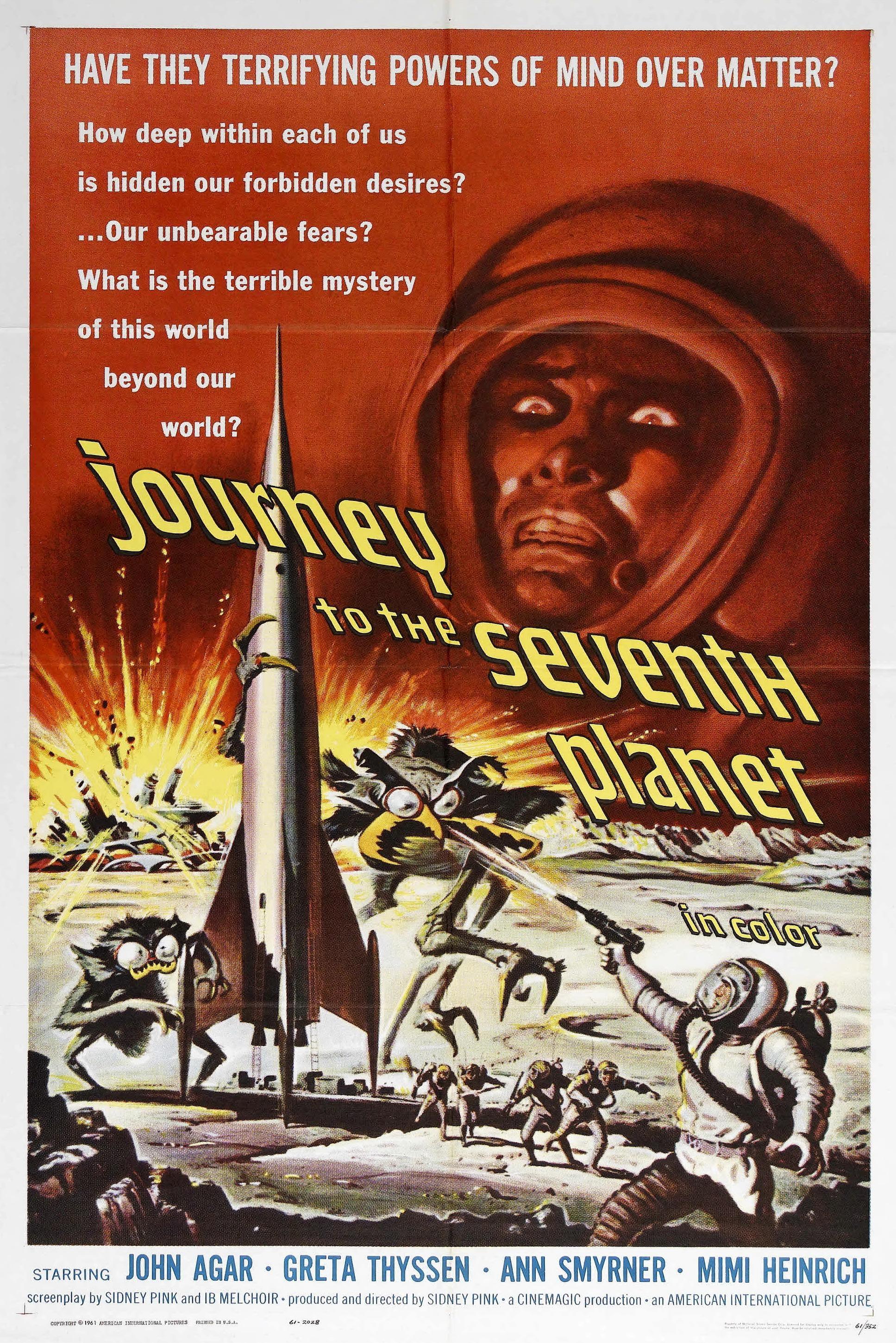 Постер фильма Journey to the Seventh Planet