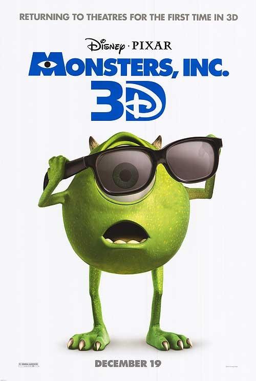 Постер фильма Корпорация монстров | Monsters, Inc.