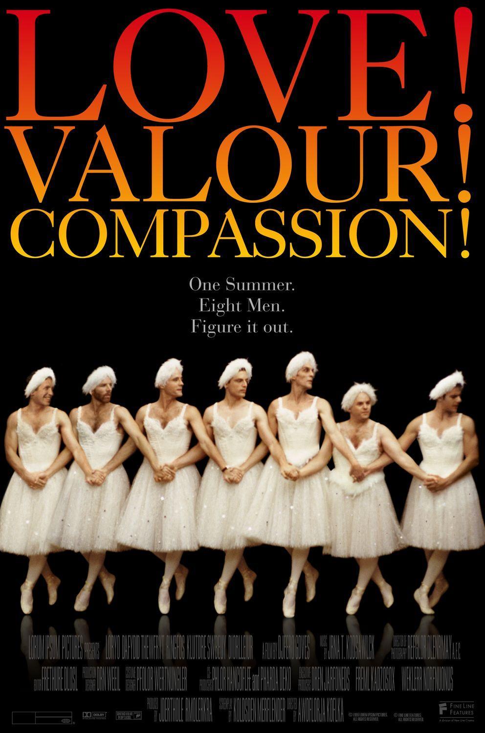 Постер фильма Любовь, доблесть, сострадание | Love! Valour! Compassion!