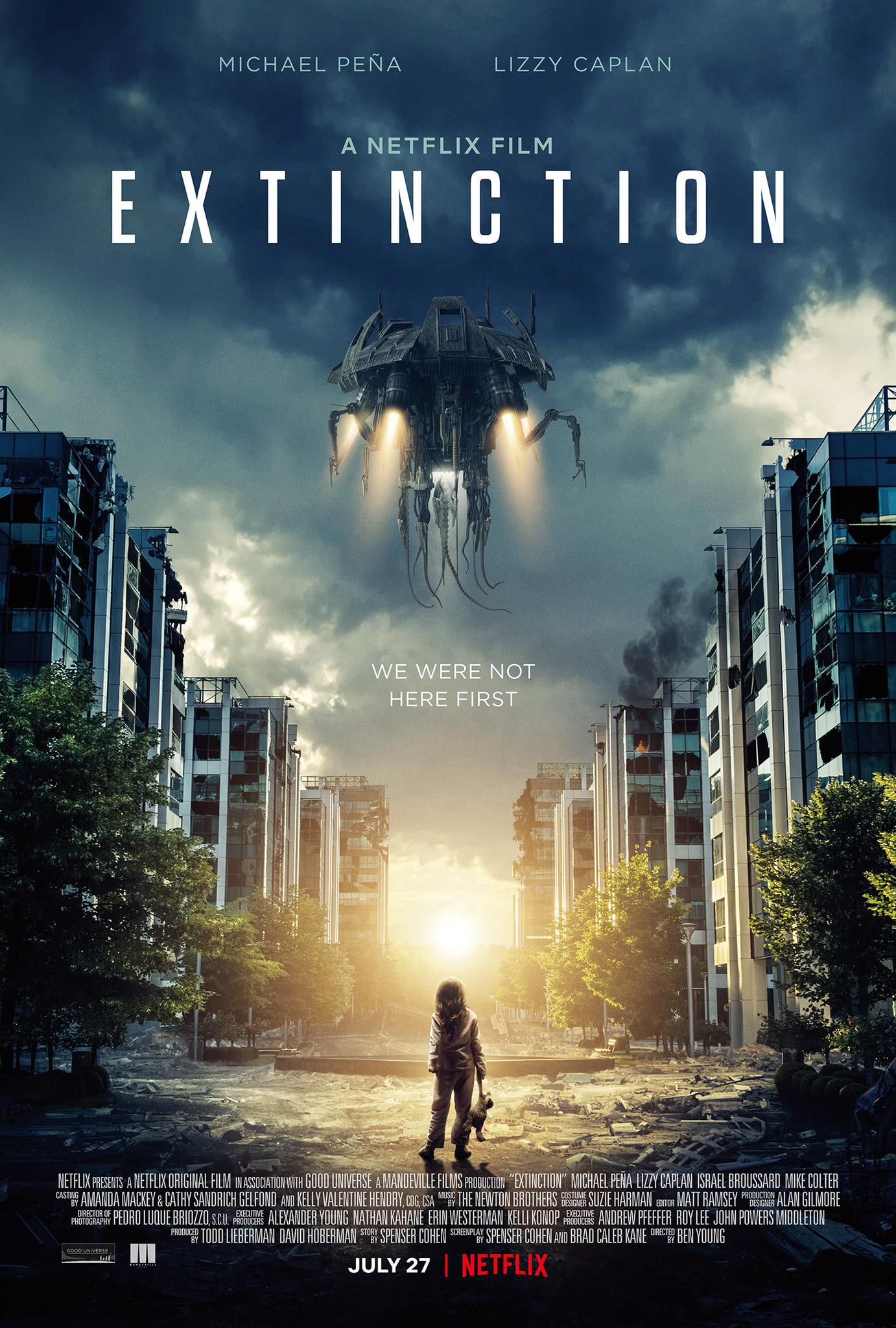 Постер фильма Закат цивилизации | Extinction 