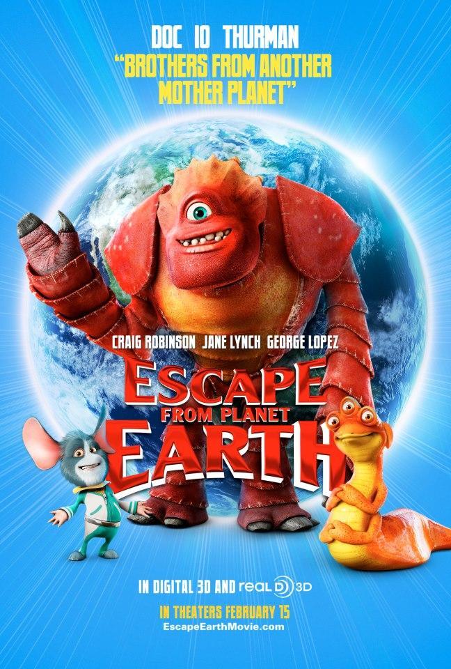 Постер фильма Побег с планеты Земля | Escape from Planet Earth