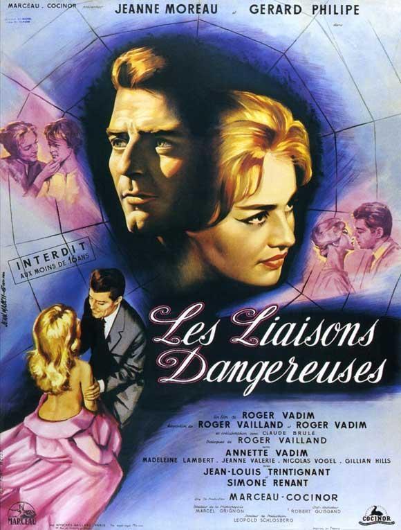 Постер фильма Опасные связи | Les liaisons dangereuses