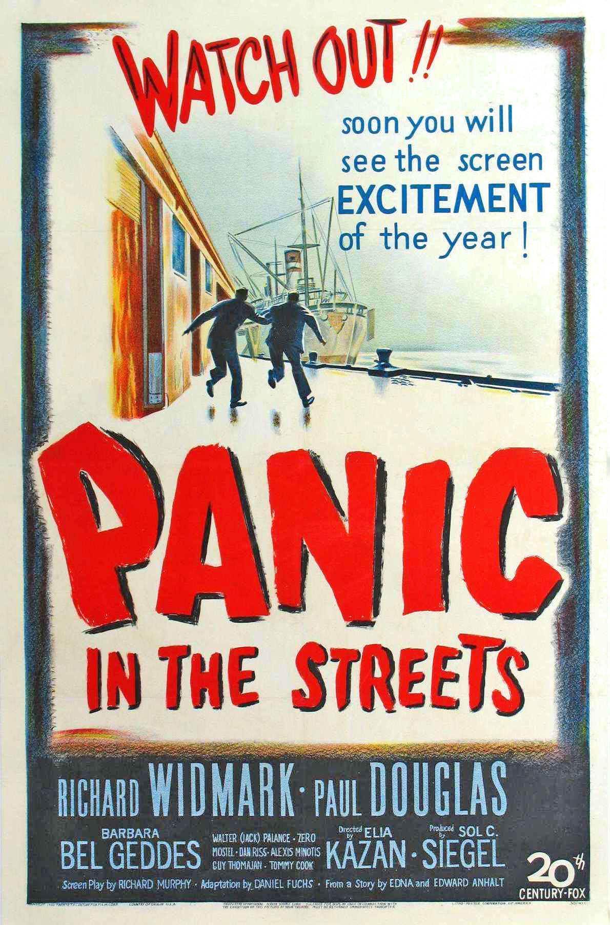 Постер фильма Паника на улицах | Panic in the Streets