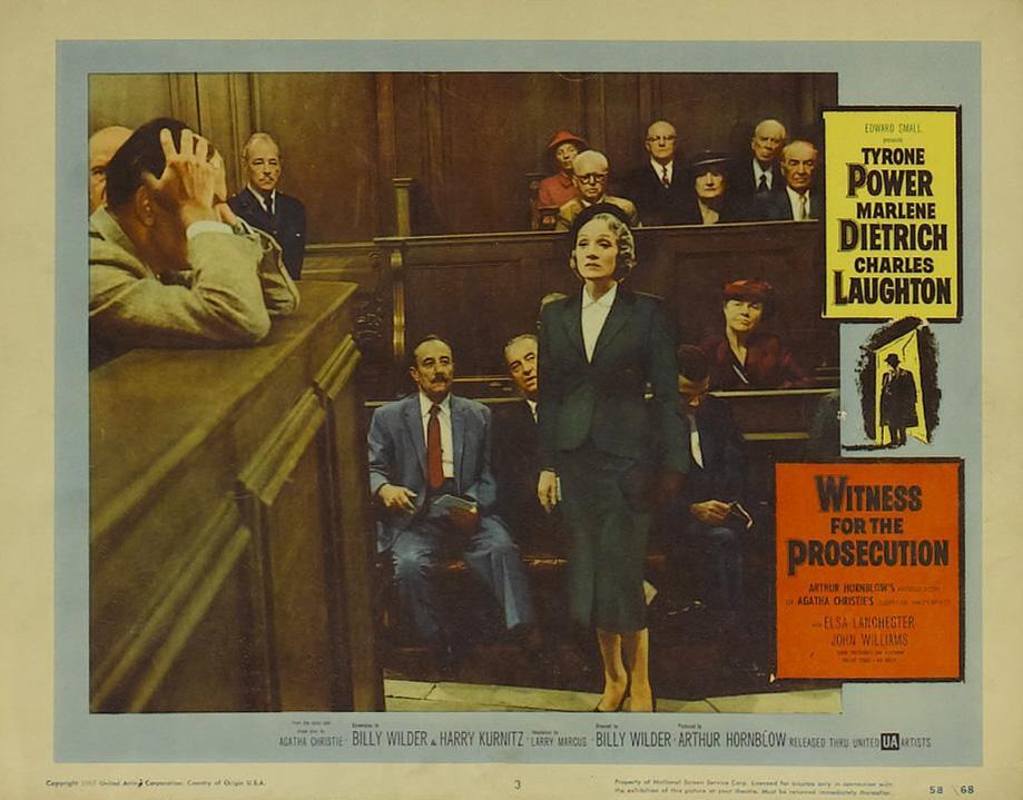 Постер фильма Свидетель обвинения | Witness for the Prosecution
