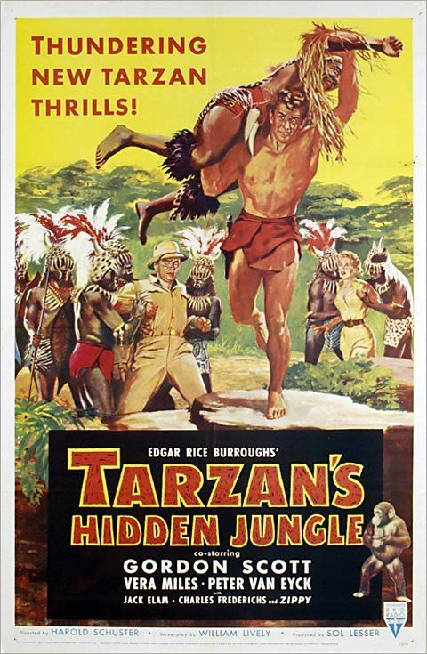 Постер фильма Tarzan's Hidden Jungle