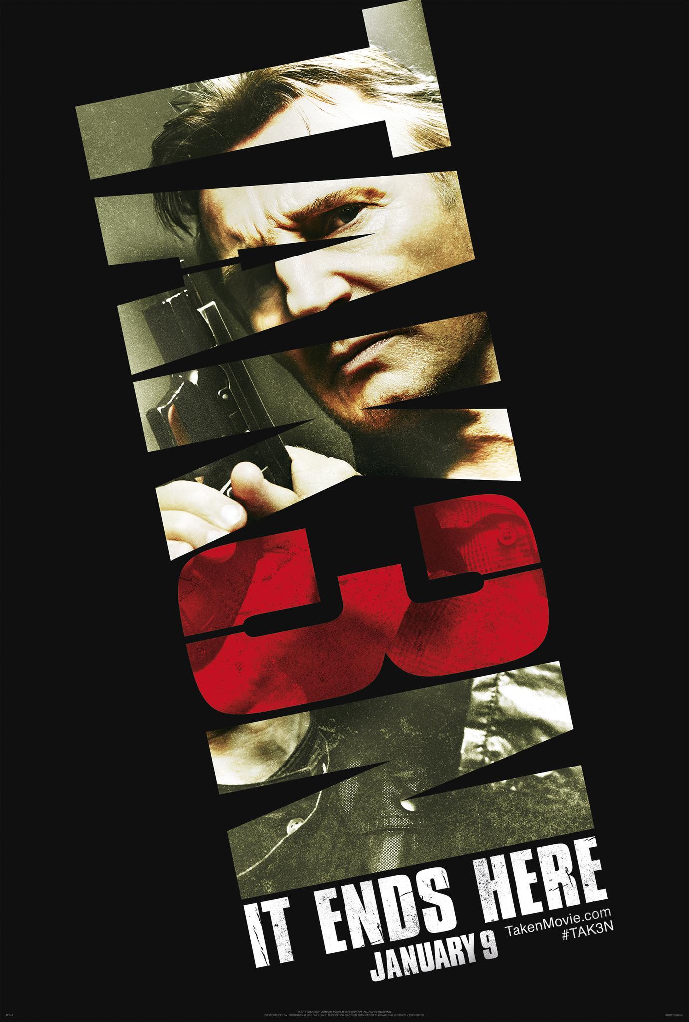 Постер фильма Заложница 3 | Taken 3