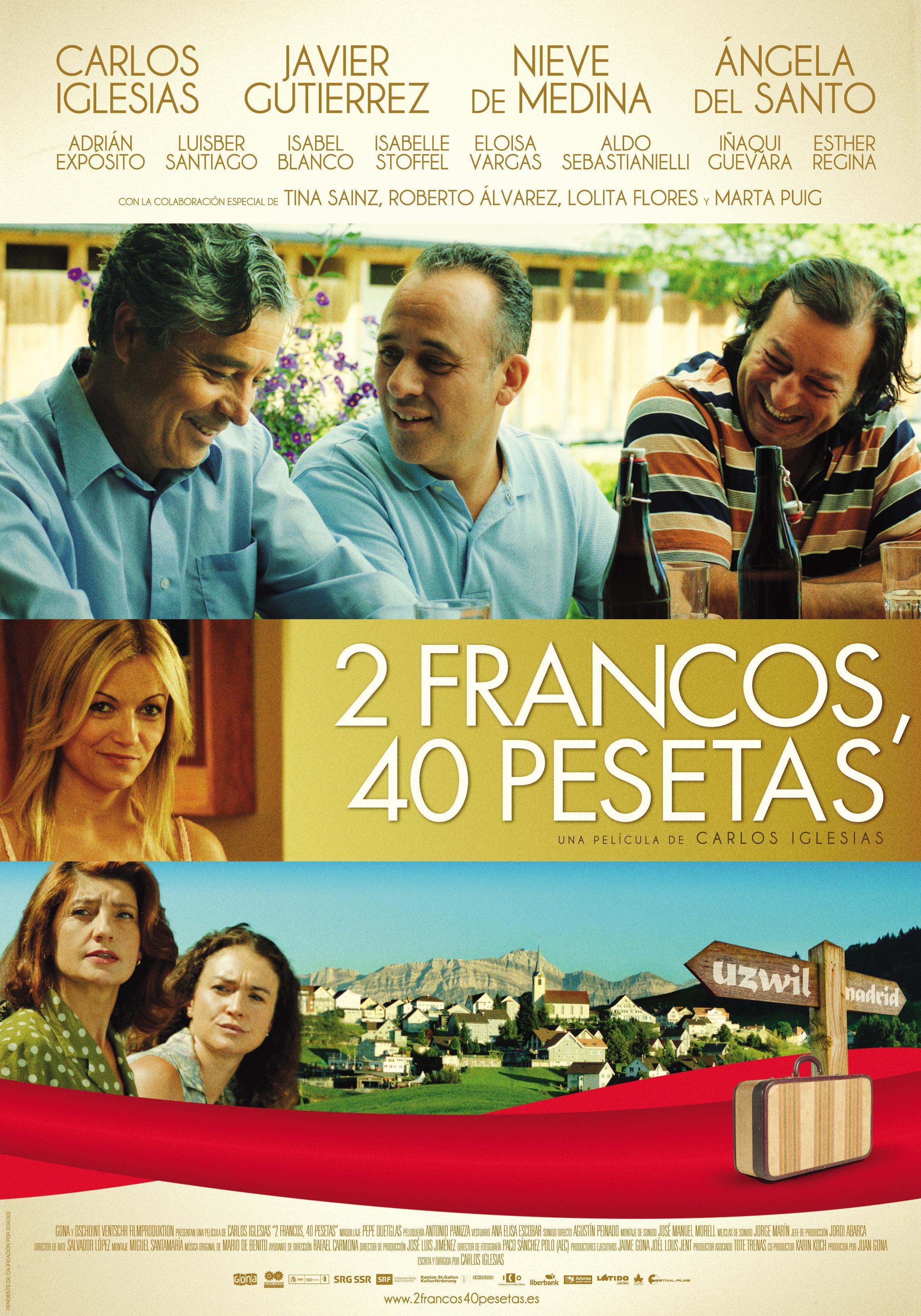 Постер фильма 2 франка, 40 песет | 2 francos, 40 pesetas