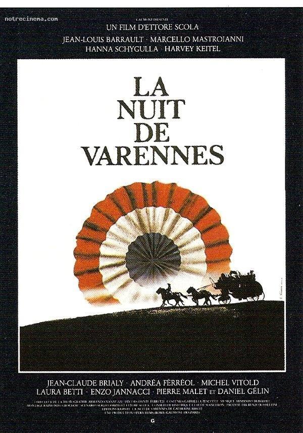 Постер фильма Ночь в Варенне | Nuit de Varennes, La