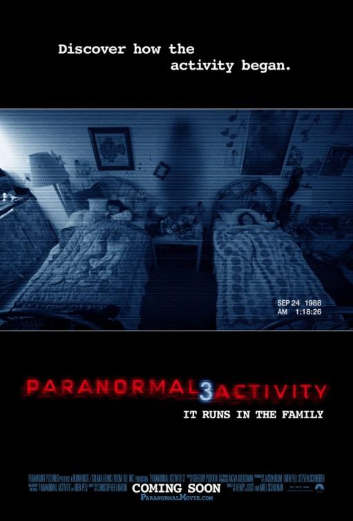 Постер фильма Паранормальное явление 3 | Paranormal Activity 3