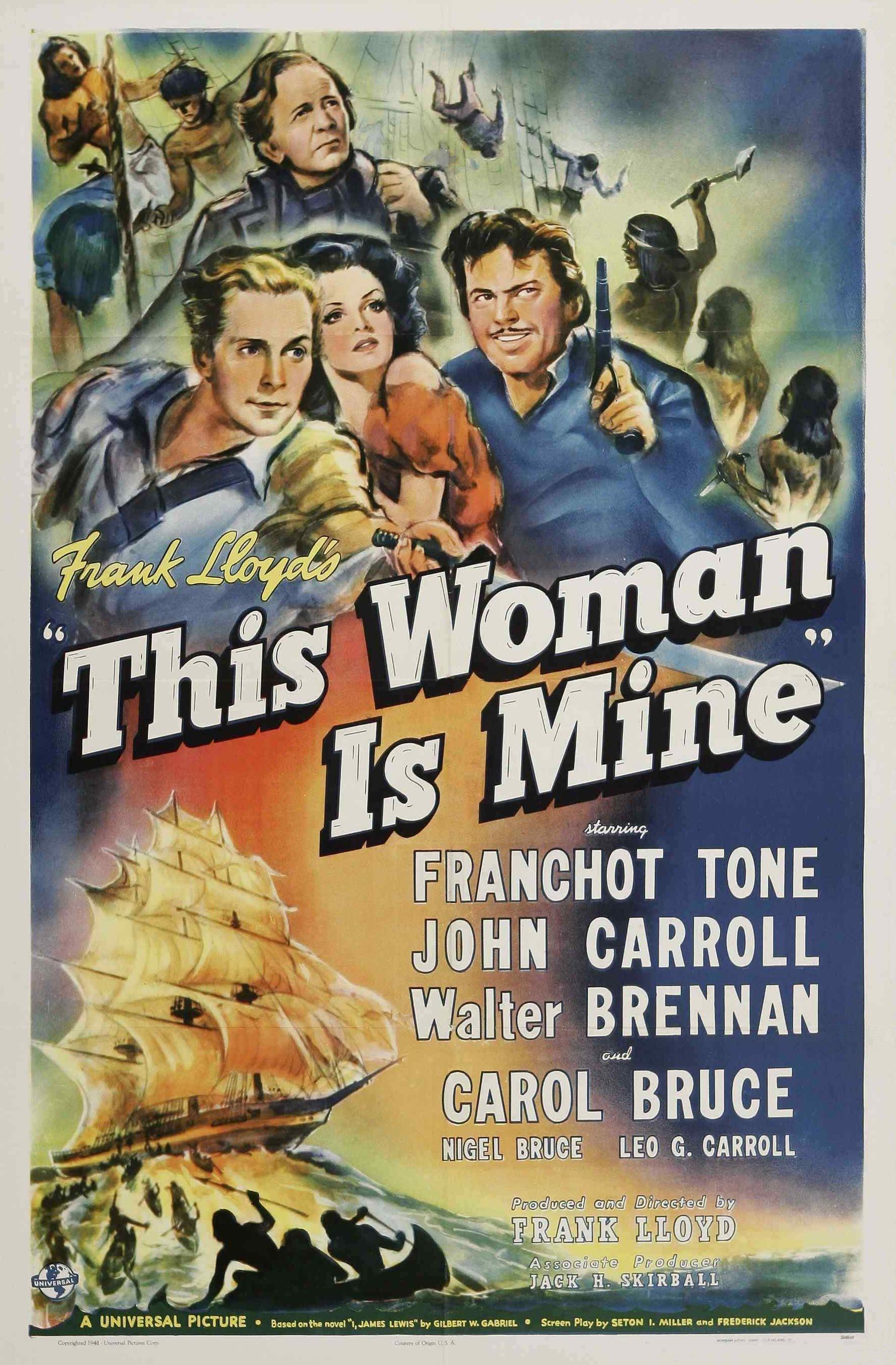 Постер фильма This Woman Is Mine