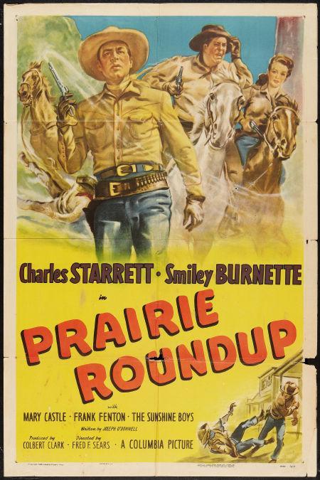 Постер фильма Prairie Roundup