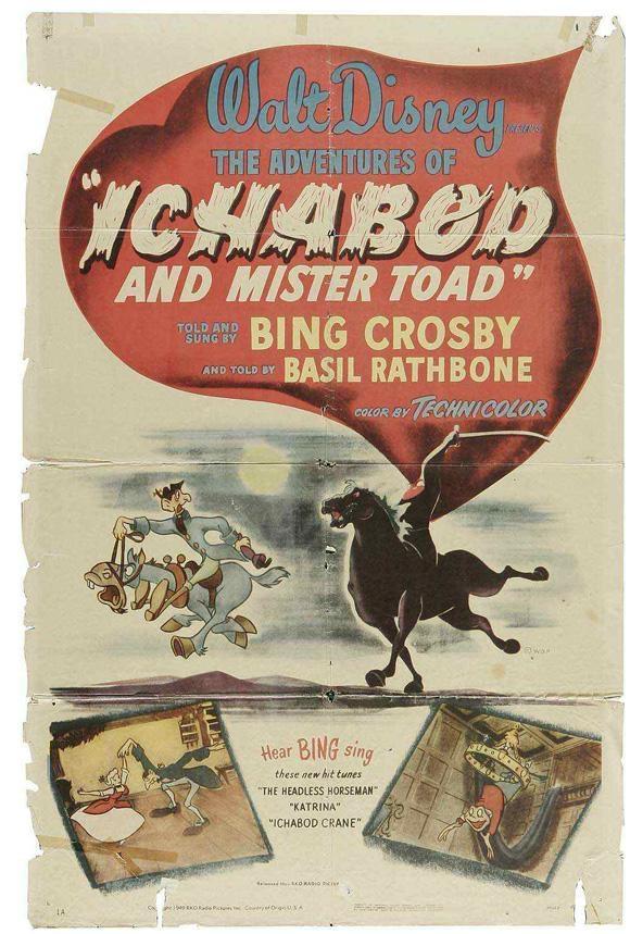 Постер фильма Приключения Икебода и мистера Тодда | Adventures of Ichabod and Mr. Toad