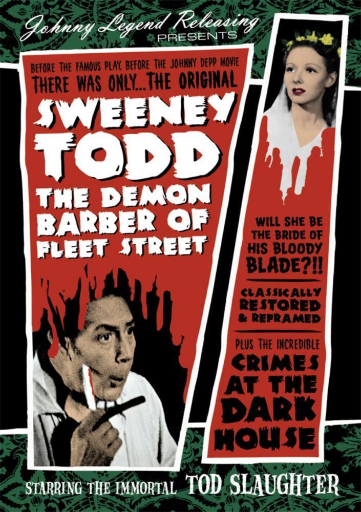 Постер фильма Суини Тодд, демон-парикмахер с Флит-стрит | Sweeney Todd: The Demon Barber of Fleet Street