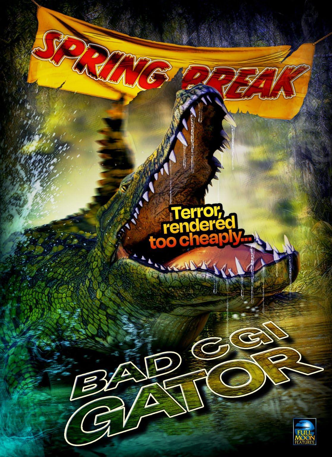 Постер фильма Bad CGI Gator