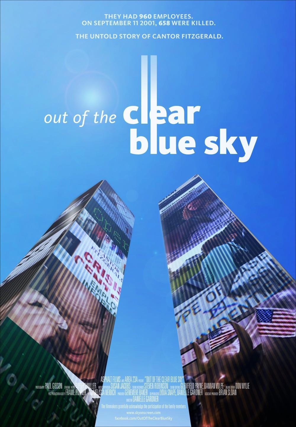 Постер фильма Out of the Clear Blue Sky