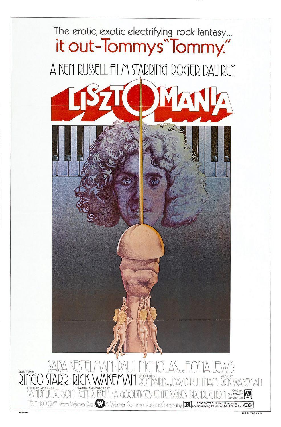 Постер фильма Листомания | Lisztomania
