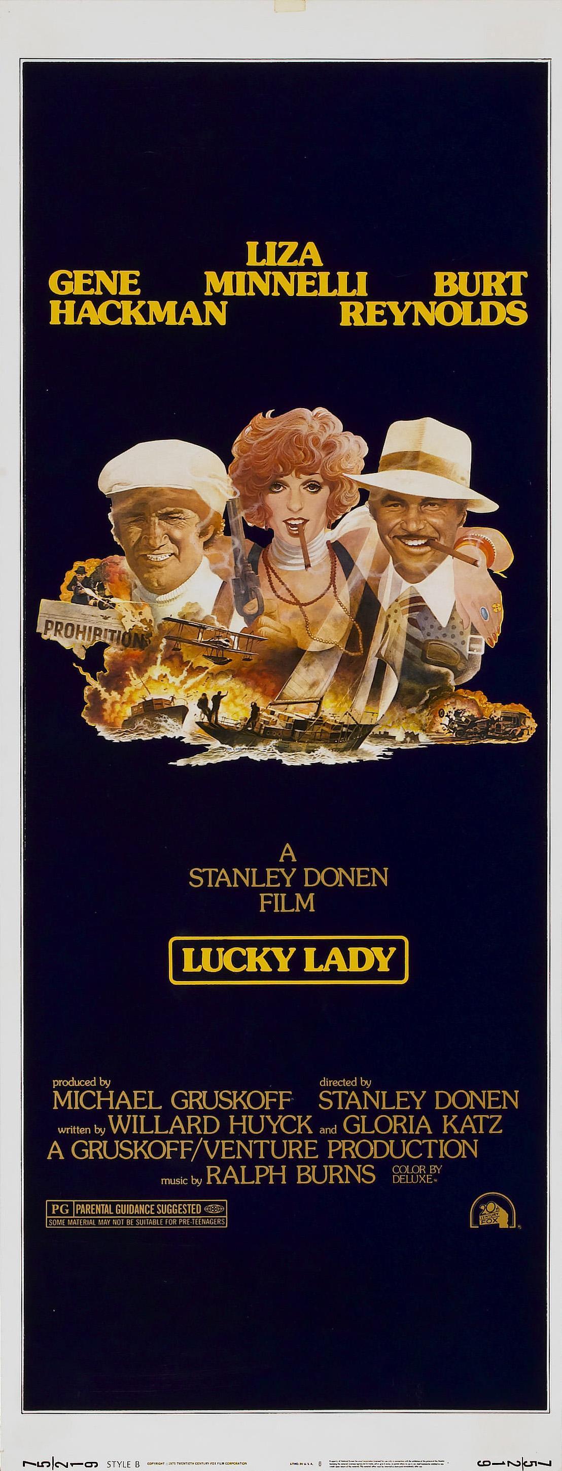Постер фильма Везучая леди | Lucky Lady