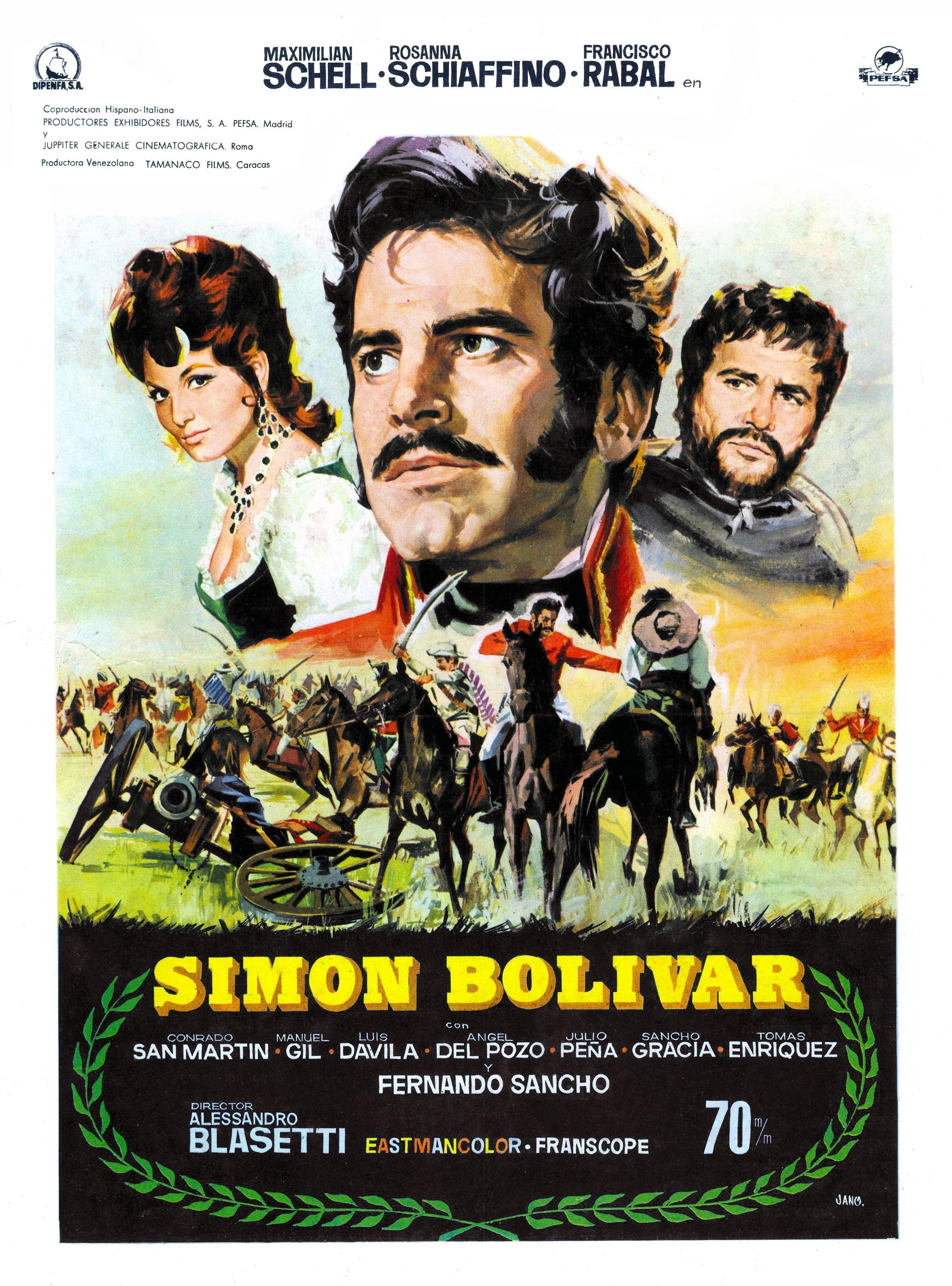 Постер фильма Симон Боливар | Simón Bolívar
