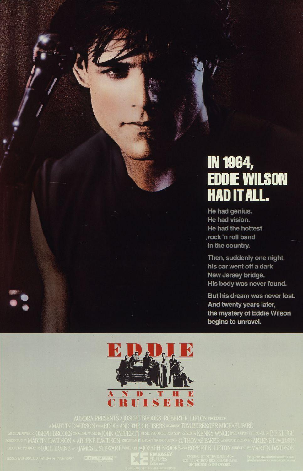 Постер фильма Эдди и круизеры | Eddie and the Cruisers