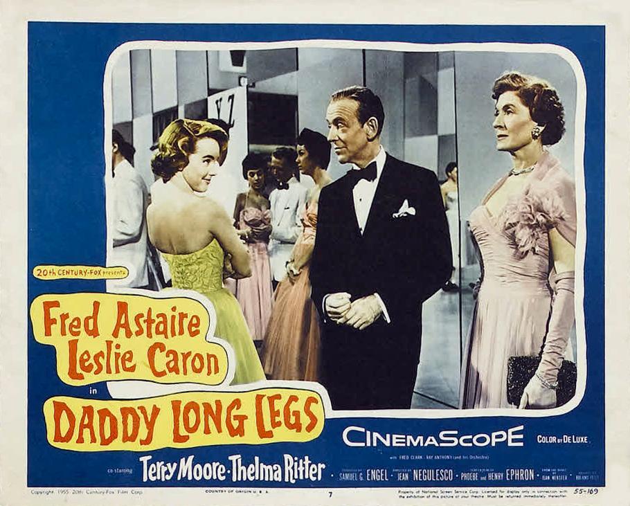 Daddy long legs перевод. Длинноногий папочка (1955). Fred Astaire Daddy long Legs.