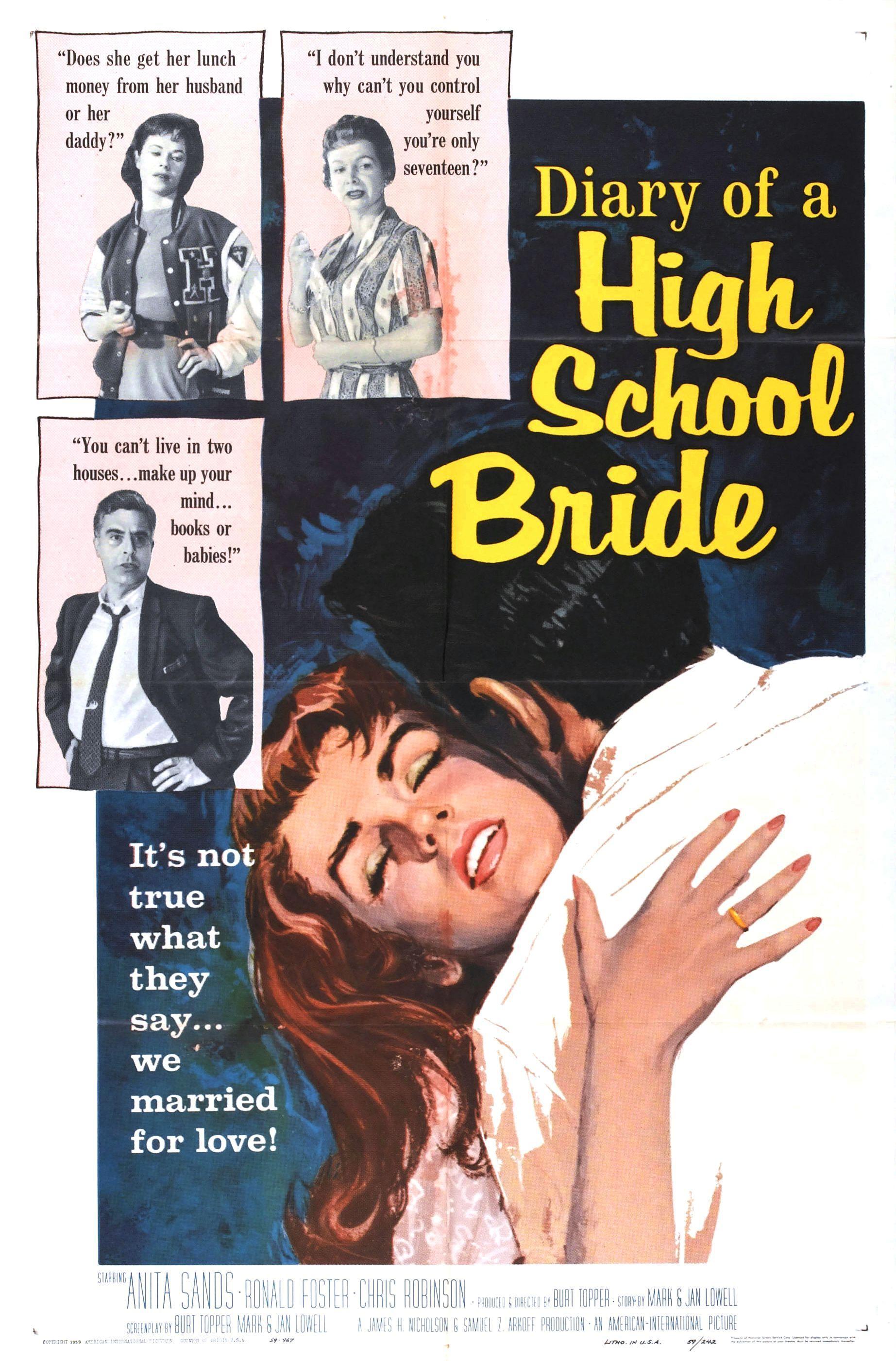 Постер фильма Diary of a High School Bride