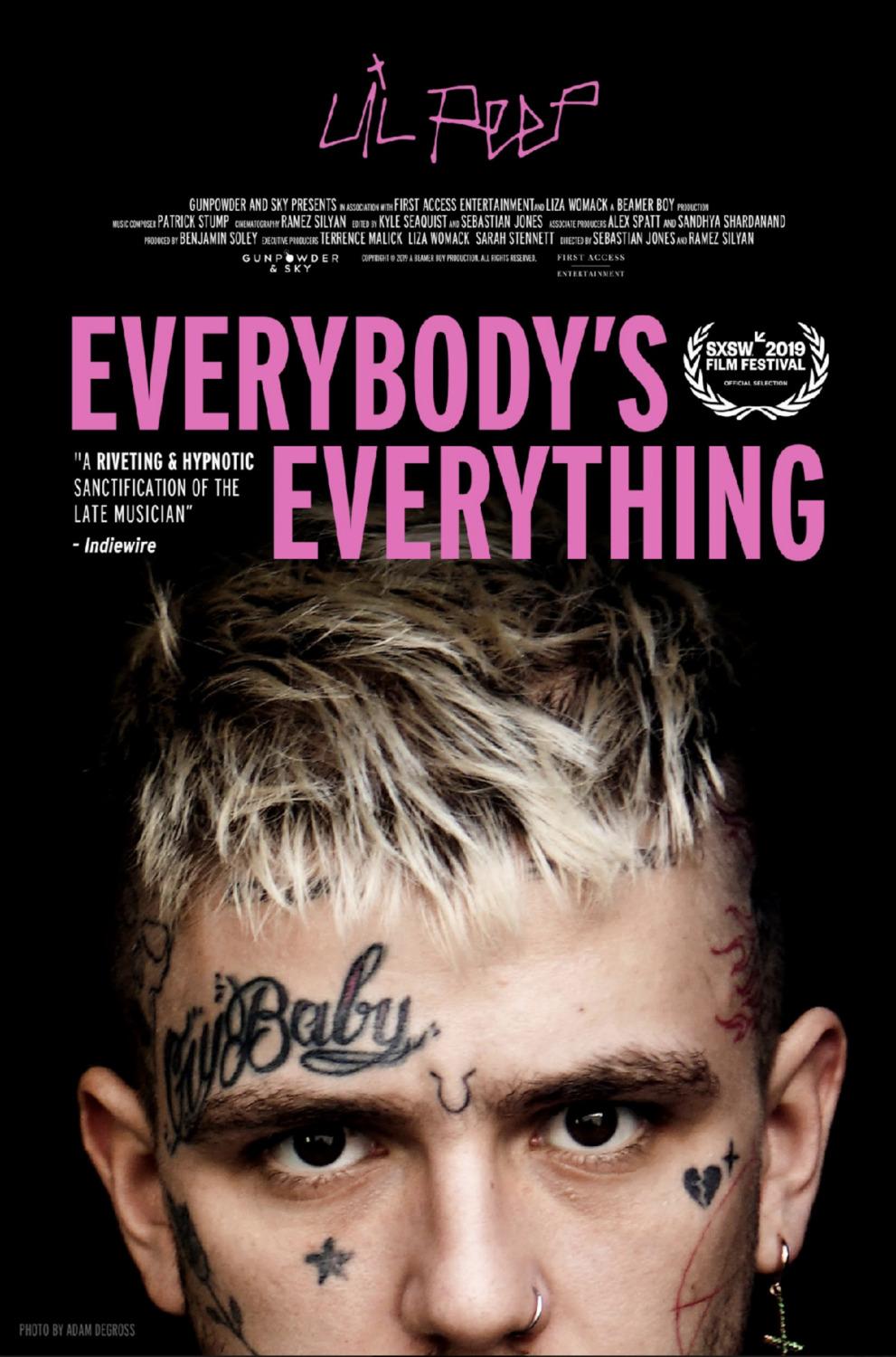 Постер фильма Lil Peep: Всё для всех | Everybody's Everything