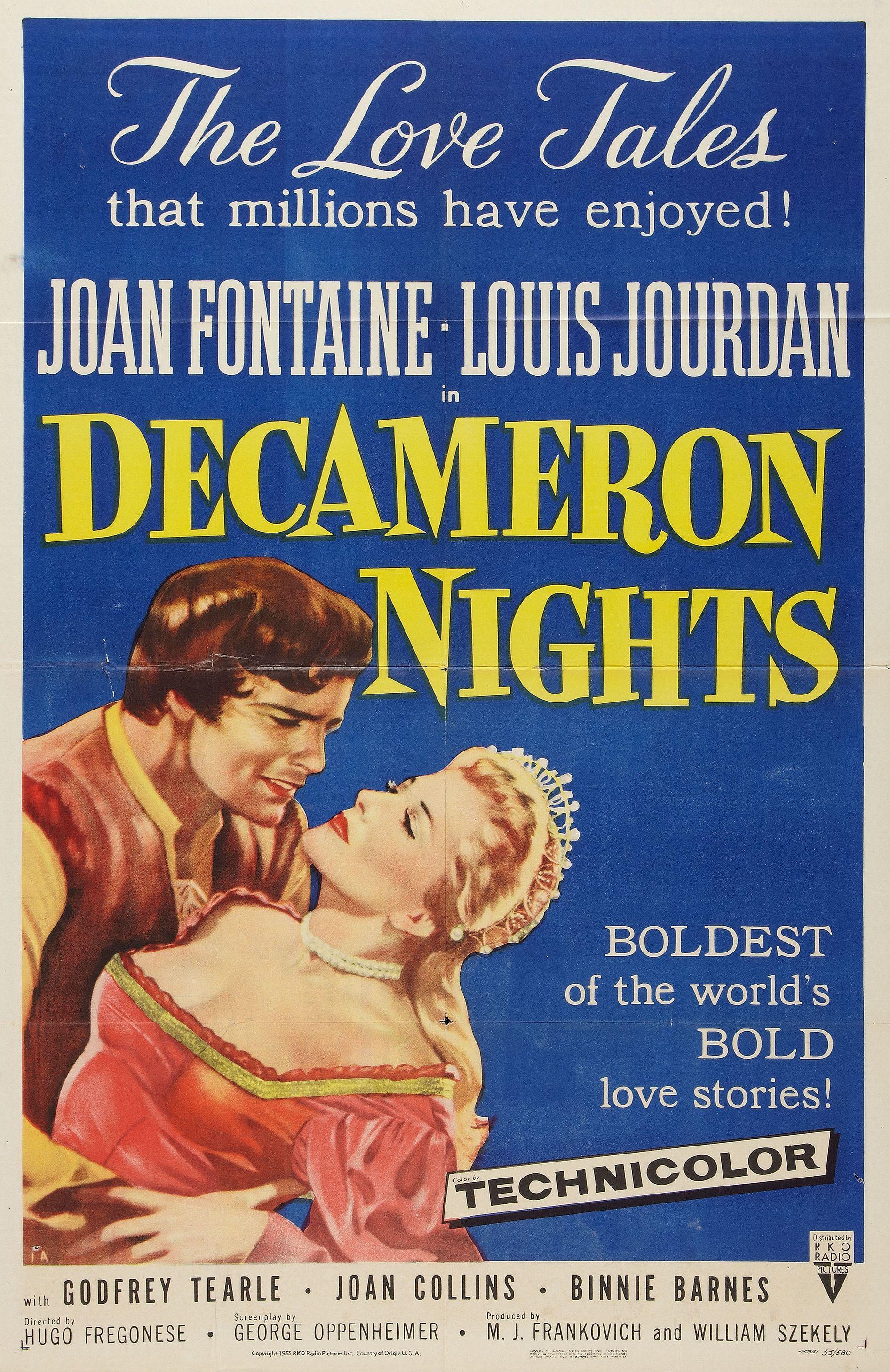 Постер фильма Decameron Nights