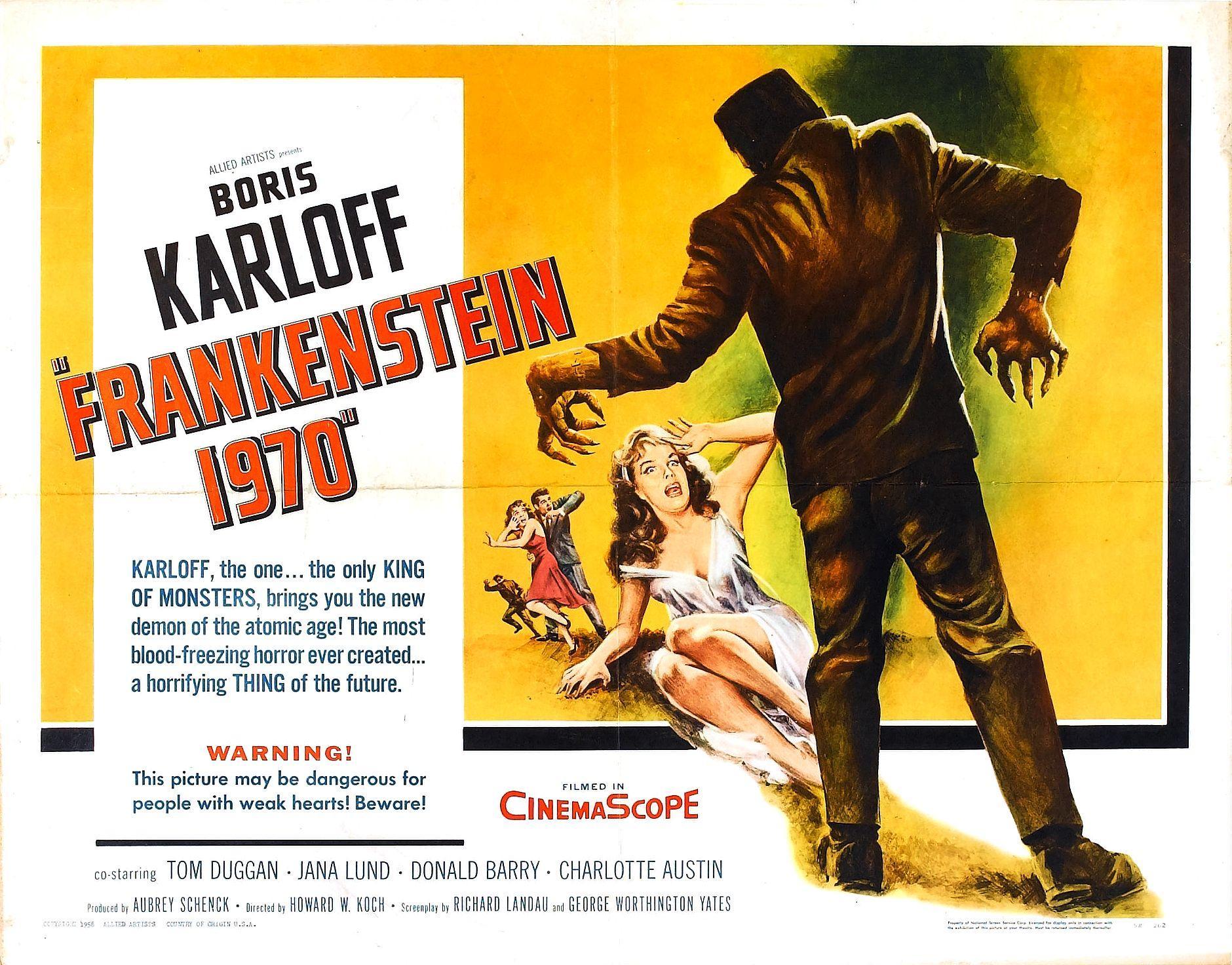 Постер фильма Франкенштейн - 1970 | Frankenstein - 1970