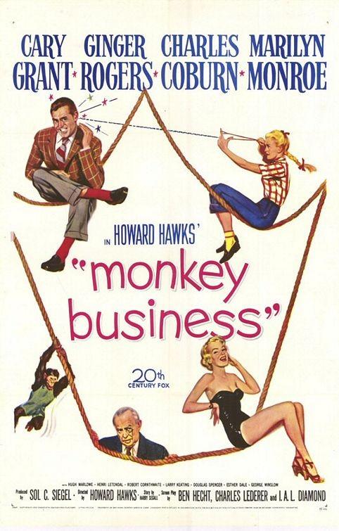 Постер фильма Мартышкин труд | Monkey Business