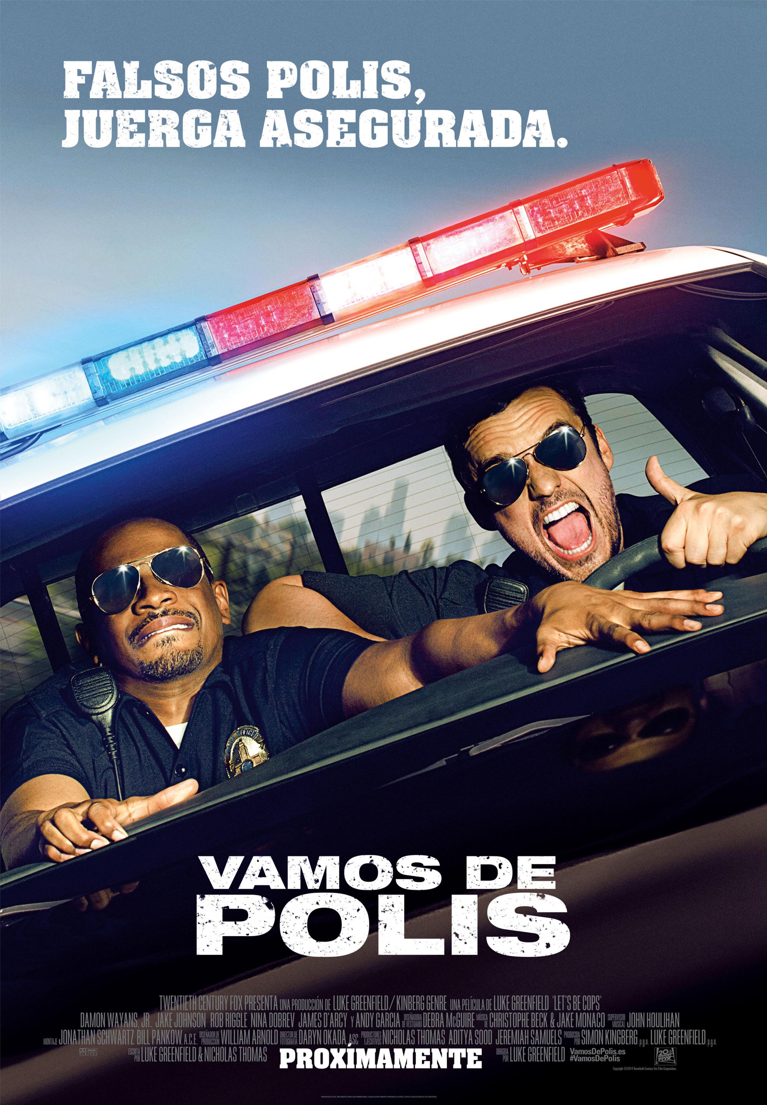 Постер фильма Типа копы | Let's Be Cops