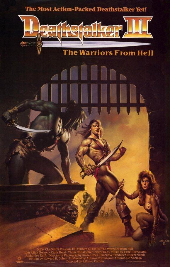 Постер фильма Deathstalker and the Warriors from Hell
