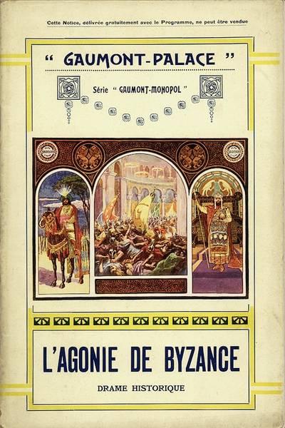 Постер фильма L'agonie de Byzance