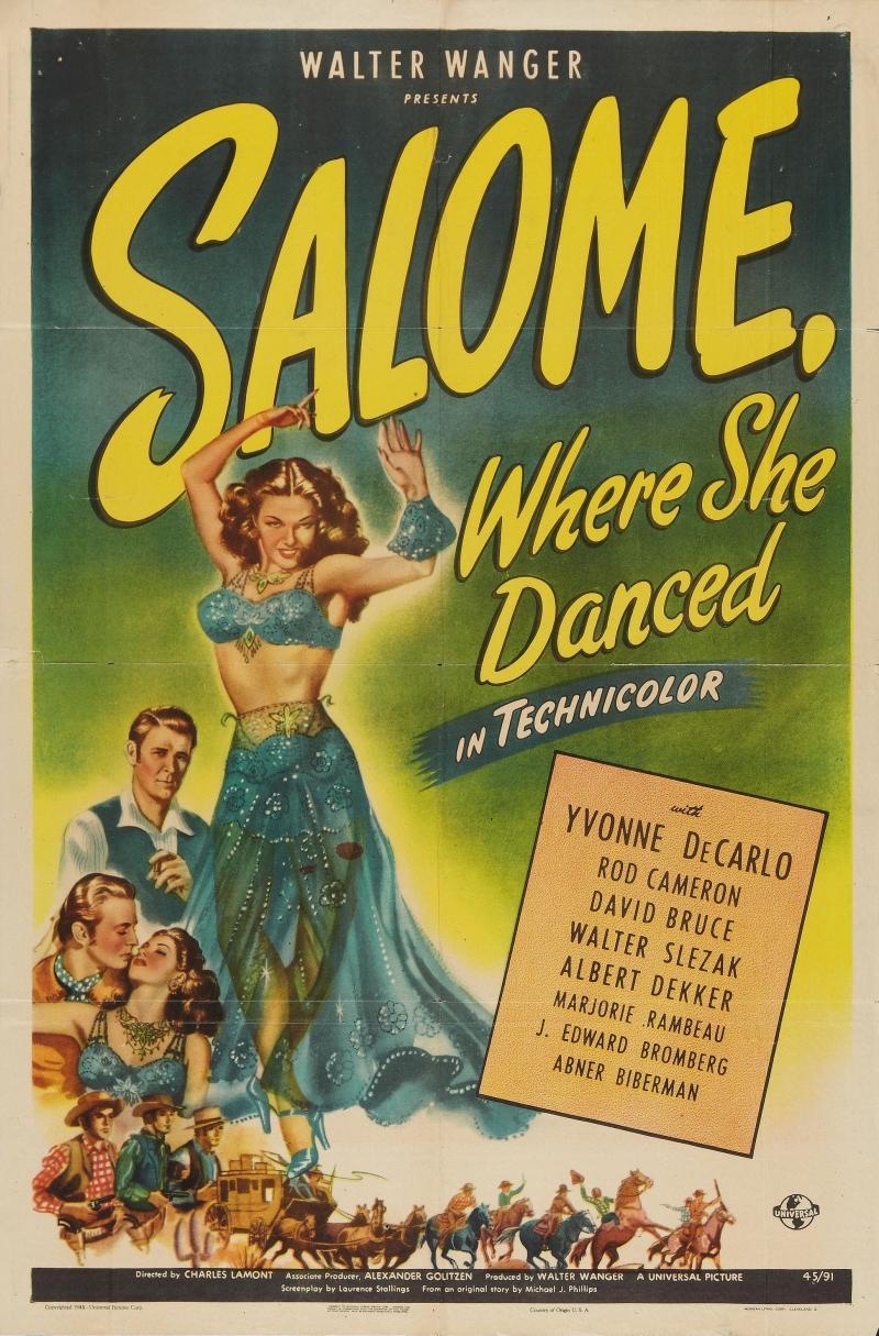 Постер фильма Salome Where She Danced