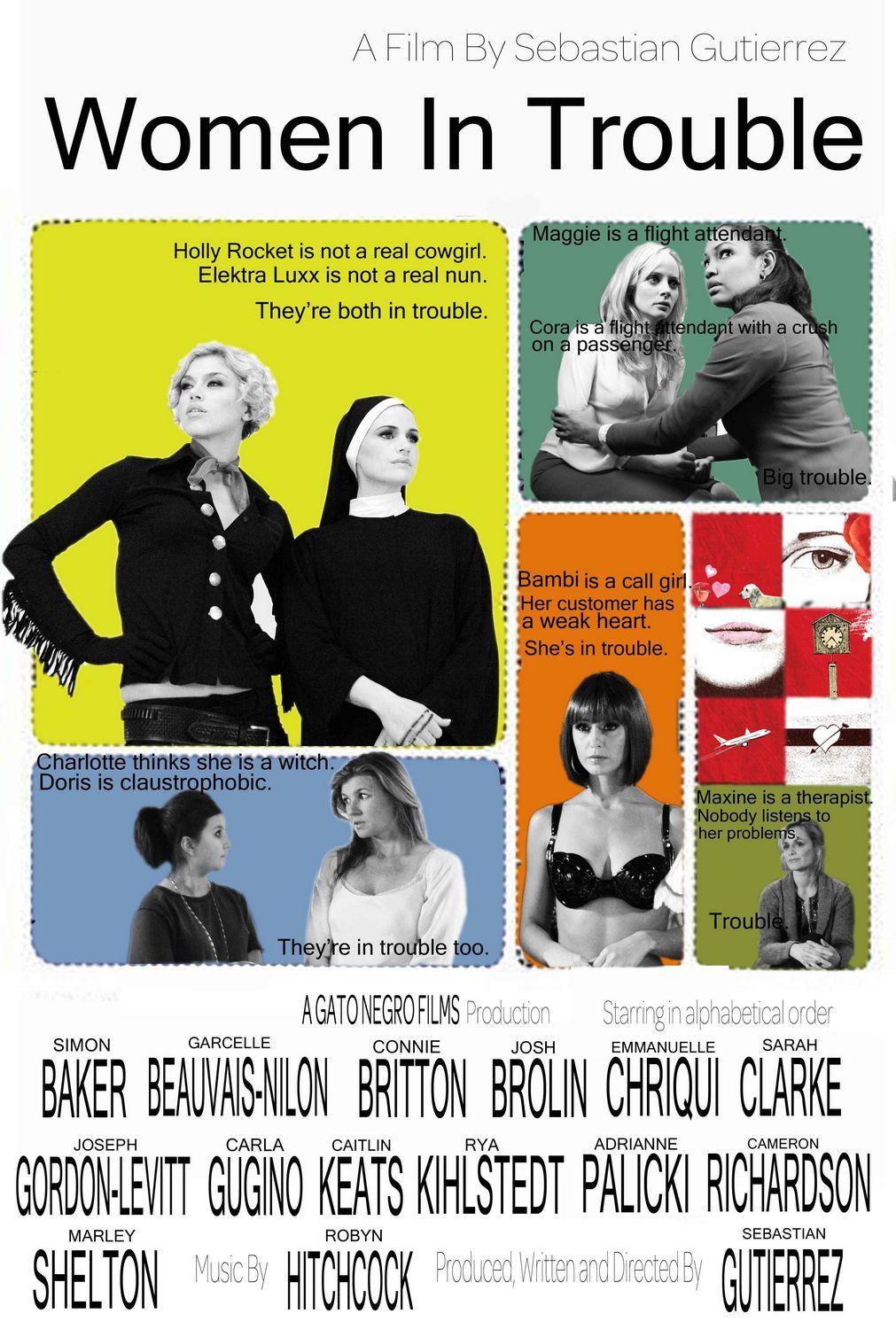 Постер фильма Женщины в беде | Women in Trouble
