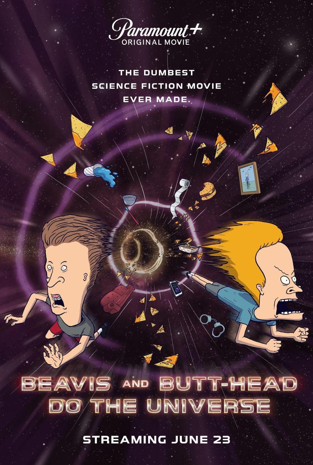 Постер фильма Бивис и Баттхед уделывают Вселенную | Beavis and Butt-Head Do the Universe