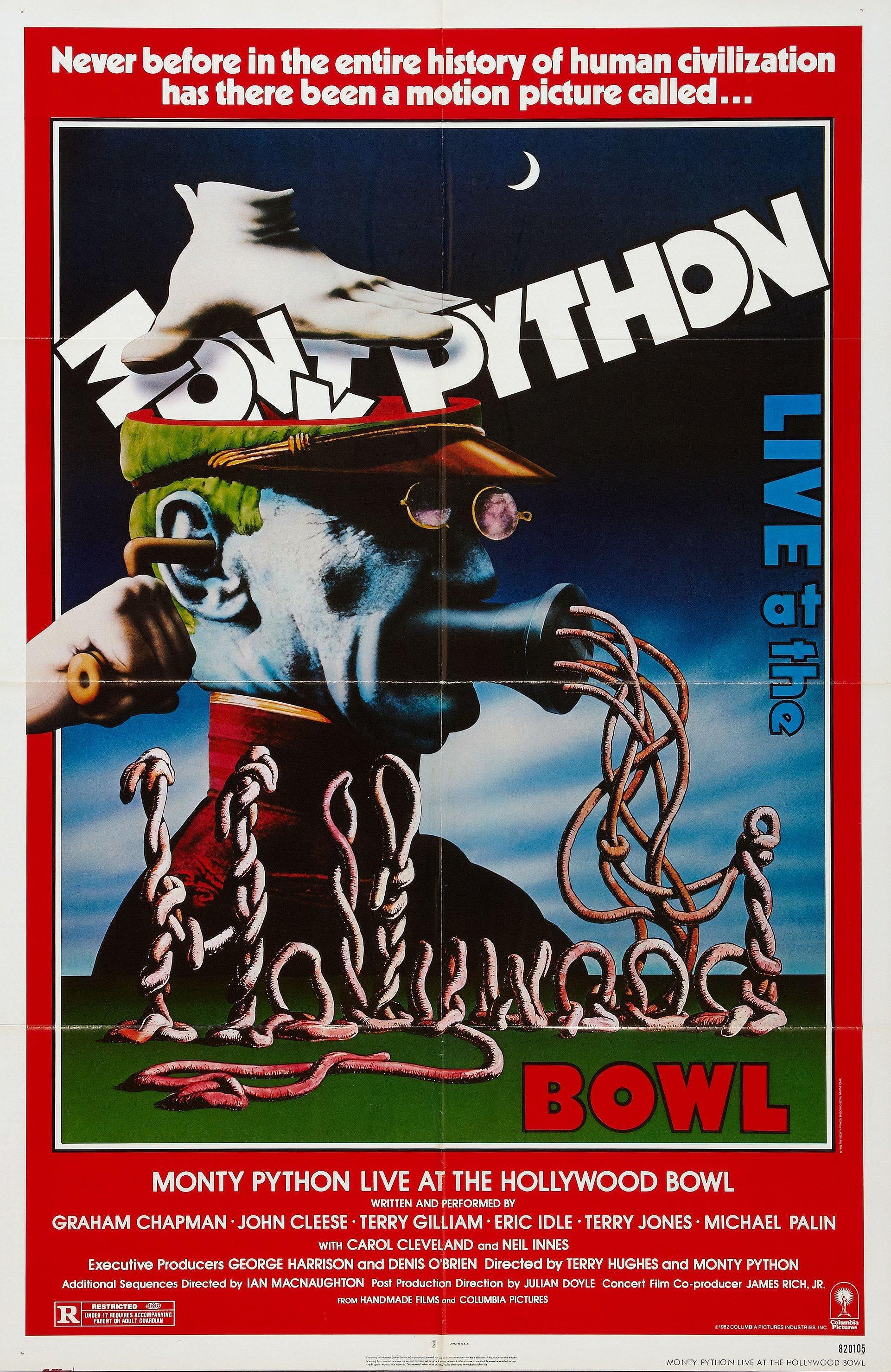 Постер фильма Монти Пайтон в Голливуде | Monty Python Live at the Hollywood Bowl