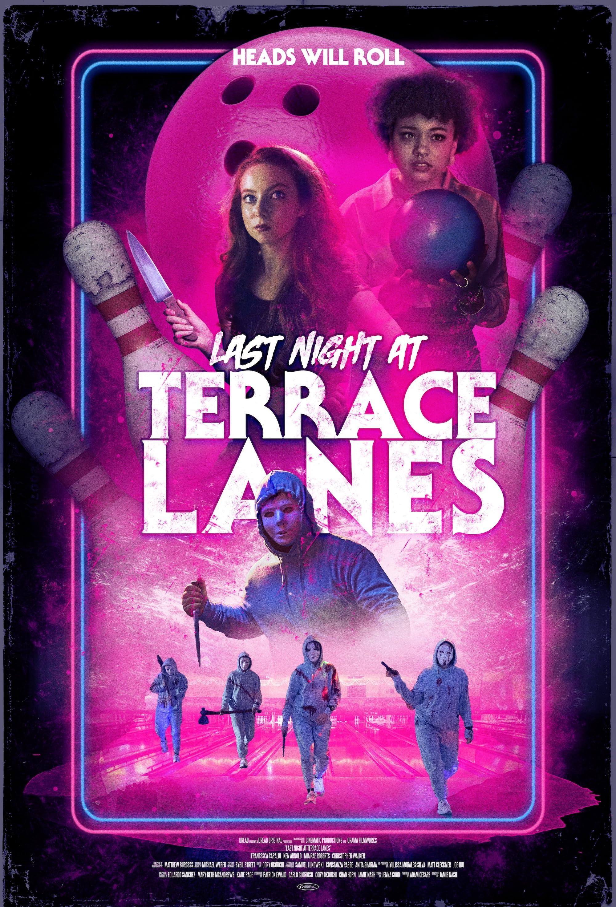 Постер фильма Последняя ночь в Тэррас Лэйнс | Last Night at Terrace Lanes