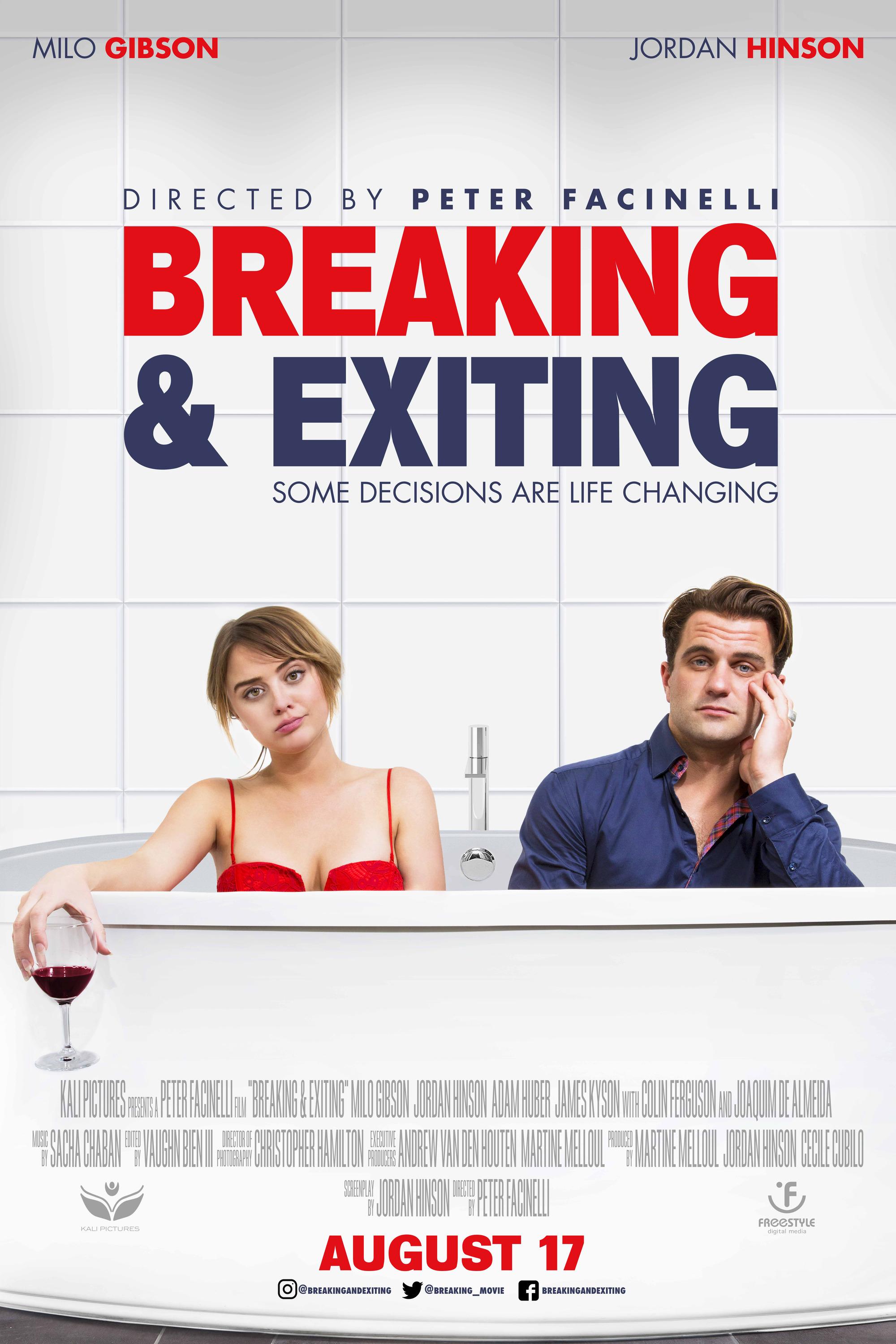 Постер фильма Любовь со взломом | Breaking & Exiting