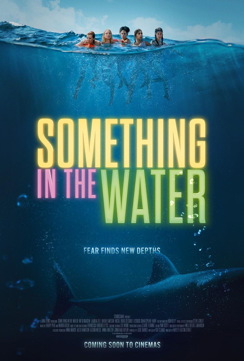 Постер фильма Челюсти. Кровавый риф | Something in the Water