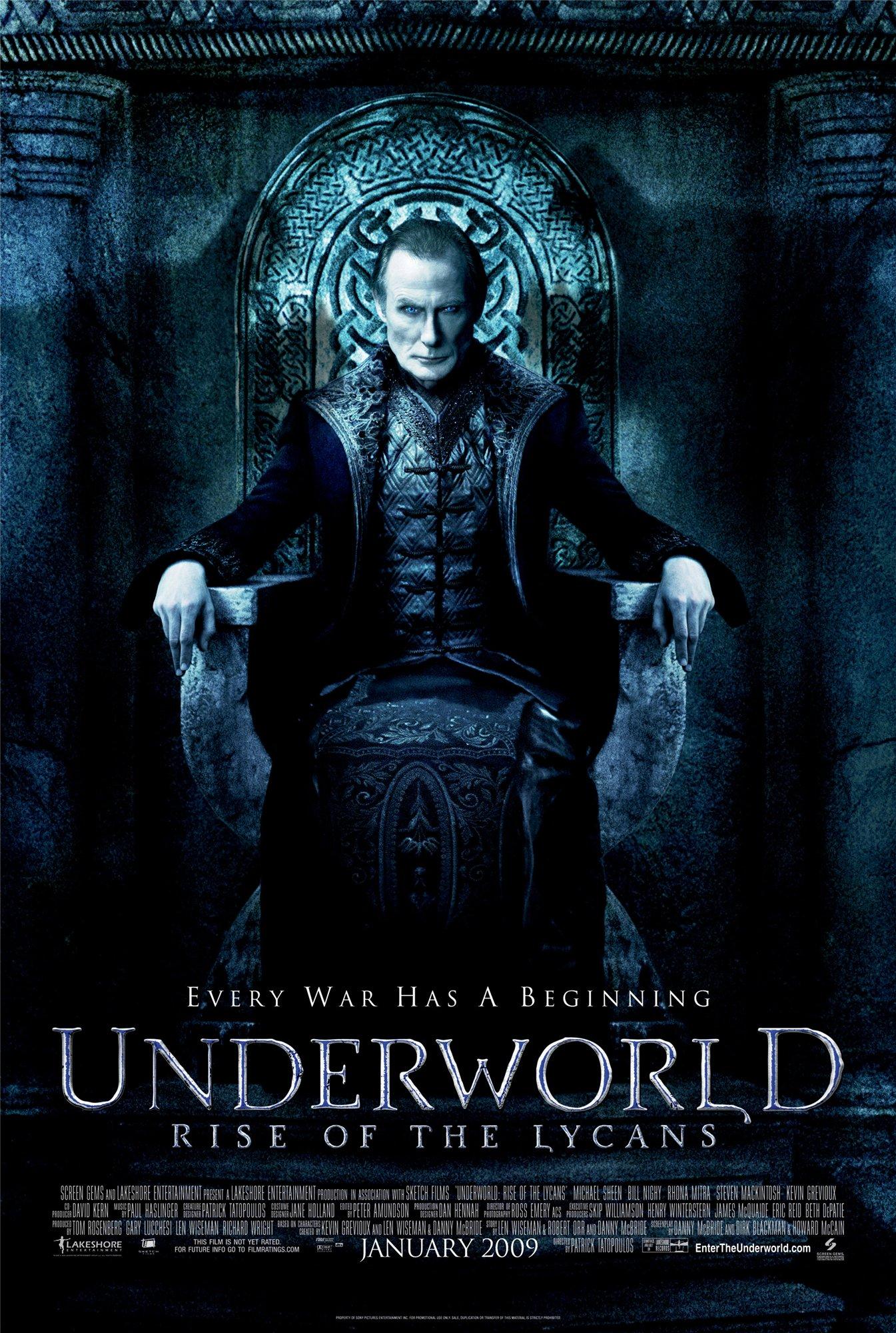 Постер фильма Другой мир: Восстание ликанов | Underworld: Rise of the Lycans