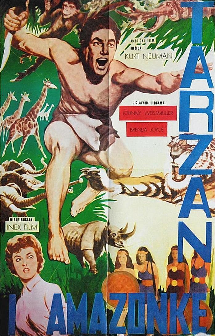 Постер фильма Tarzan and the Amazons